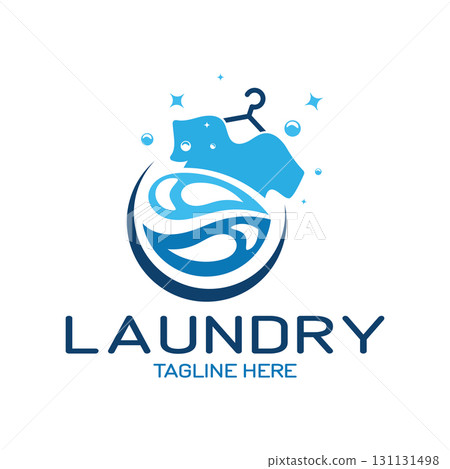simple creative laundry logo, with the concept of a clothes or clothes washing machine, foam. water drops, logo for washing, clothes deodorizer, badge, company simple creative laundry logo, with the concept of a clothes or clothes washing machine, foam. water drops, logo for washing, clothes deodorizer, badge, company 131131498