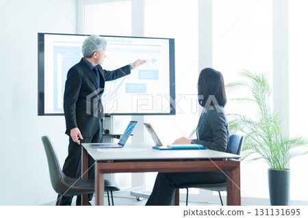 Business training OJT education 131131695