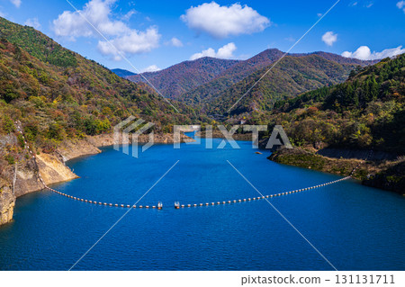 Autumn scenery at Lake Okushima in Gunma Prefecture Autumn scenery at Lake Okushima in Gunma Prefecture 131131711