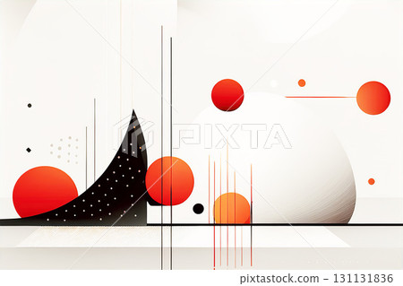 A collection of geometric elements 131131836