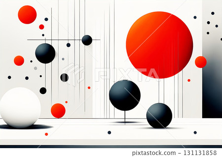 A collection of geometric elements 131131858