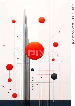 A collection of geometric elements 131131875