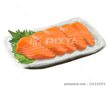 Salmon sashimi 131131971