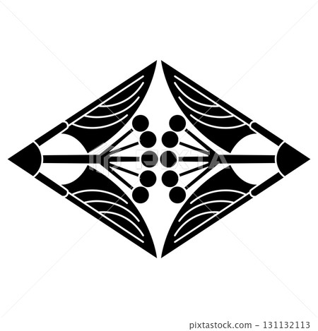 這是我的家徽,叫做「Itadori-bishi」。 這是我的家徽,叫做「Itadori-bishi」。 131132113