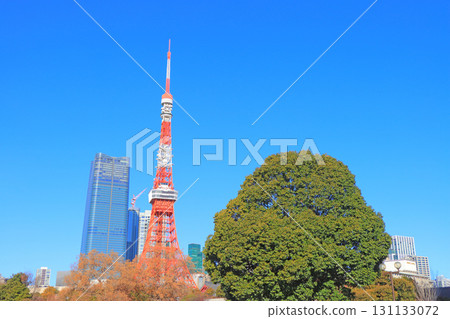 東京都港區東京鐵塔風景 131133072