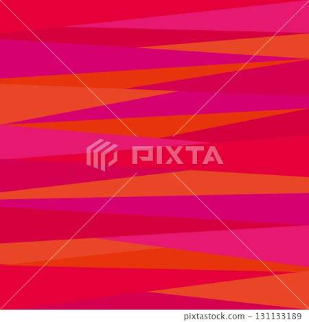 幾何圖案紅色 131133189