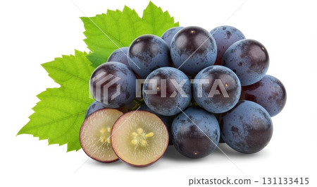 美味成熟的巨峰葡萄 美味成熟的巨峰葡萄 131133415