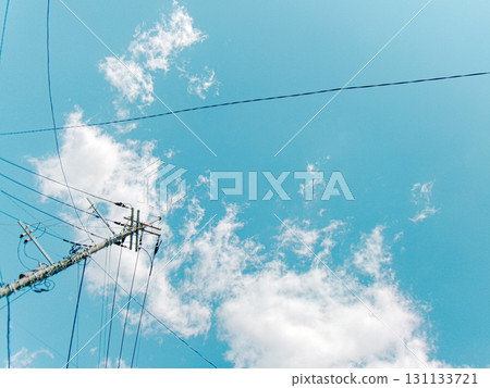 天空和電線 天空和電線 131133721
