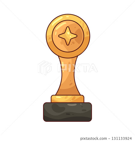 illustration of trophy illustration of trophy 131133924