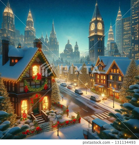 Christmas streets 131134493