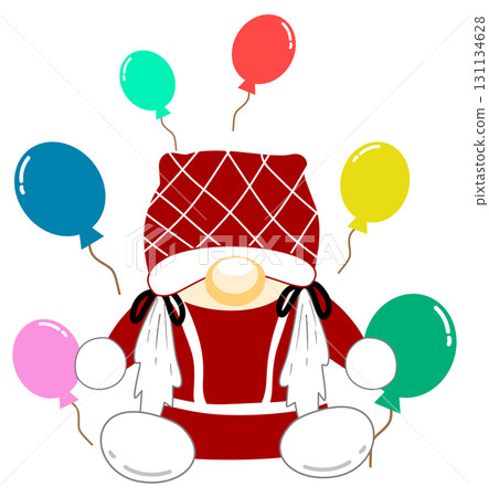 Cute Gnome Set with Holiday and Celebration Themes 131134628