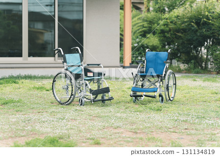 A wheelchair A wheelchair 131134819