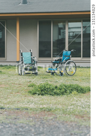 A wheelchair A wheelchair 131134829