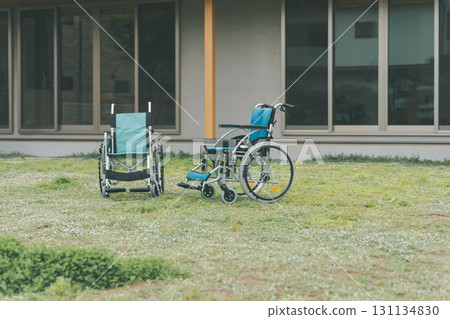 A wheelchair A wheelchair 131134830