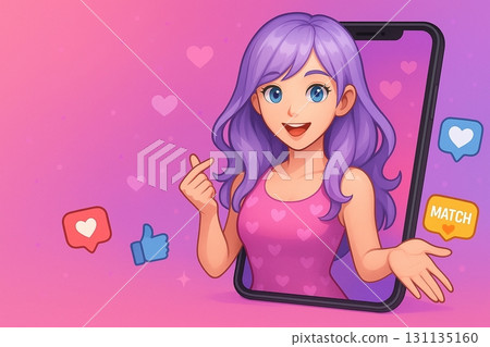 The perfect female character for advertorials 131135160