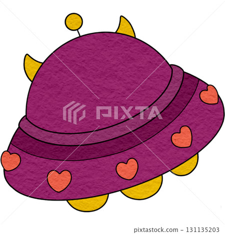 Alien spaceship 131135203