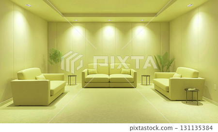 擁有美麗間接照明的飯店房間 131135384