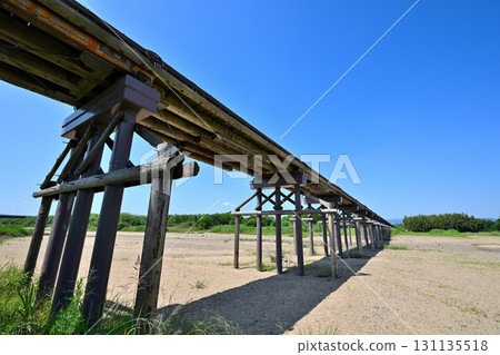 Kyoto Kozuyabashi Bridge: A famous "flowing bridge" for photography 131135518