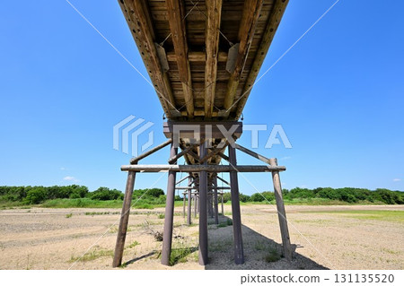 京都上津屋橋：著名的攝影“流動橋” 131135520