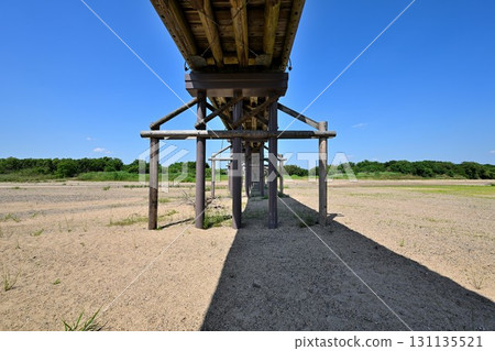 京都上津屋橋:著名的攝影“流動橋” 京都上津屋橋:著名的攝影“流動橋” 131135521