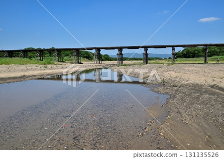 Kyoto Kozuyabashi Bridge: A famous "flowing bridge" for photography 131135526