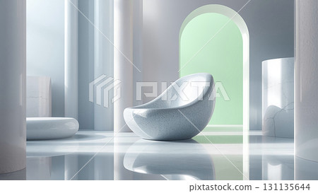 A corner of the art museum A corner of the art museum 131135644