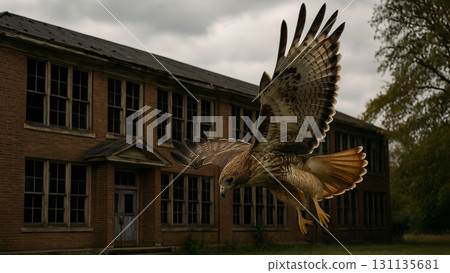 A hawk at school!? A cool moment I wanted to share 131135681