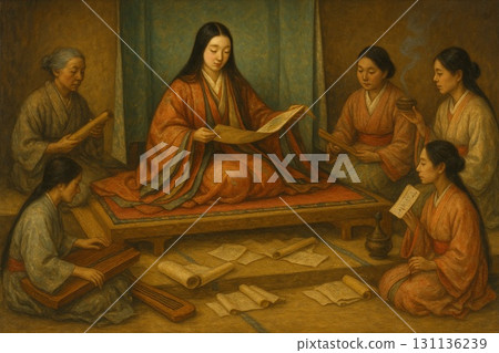 公主的優雅日常生活和多任務處理 - 平安幻想 - 生成式人工智慧 131136239