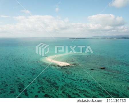 幻影島 濱島 無人島 石垣島 八重山 沖繩 131136785