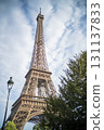 從戰神廣場公園看見的埃佛爾鐵塔 131137833