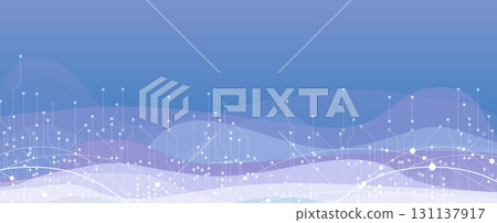 Abstract technology or business background for science presentation 131137917