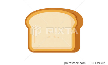 簡單可愛的麵包插畫 簡單可愛的麵包插畫 131139304