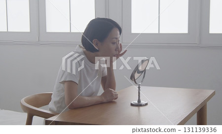 美容皮膚年齡健康形象 131139336