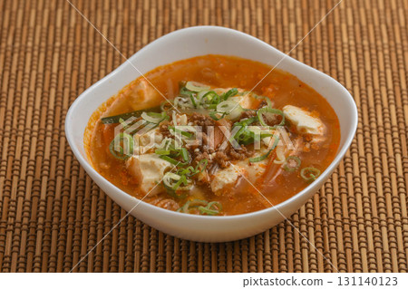 Exciting spicy soup 131140123