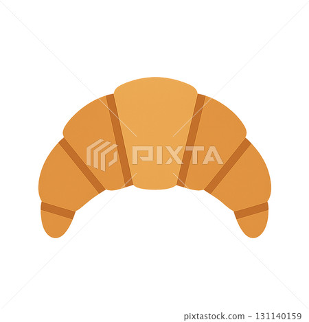Croissant illustration PNG cutout bread material 131140159