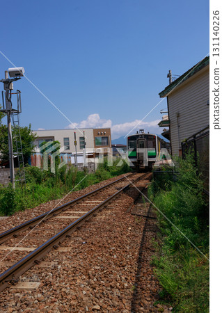 On the platform at Nanokamachi Station On the platform at Nanokamachi Station 131140226