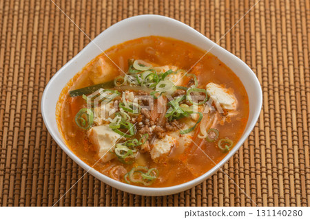 Exciting spicy soup 131140280