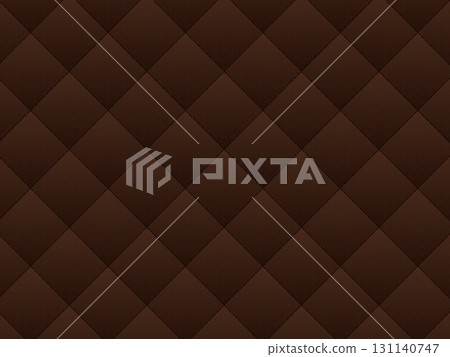 Shiny quilted fabric fabric-like background texture, dark brown satin, illustration Shiny quilted fabric fabric-like background texture, dark brown satin, illustration 131140747