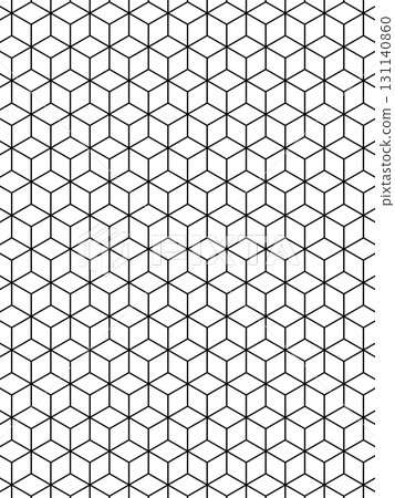 Black hexagon overlap background 131140860