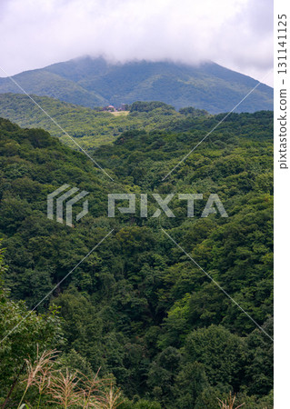 從裡磐梯黃金線的觀景台眺望磐梯山 從裡磐梯黃金線的觀景台眺望磐梯山 131141125