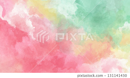 Spring watercolor background. Soft abstract texture in pastel colors. Spring watercolor background. Soft abstract texture in pastel colors. 131141430