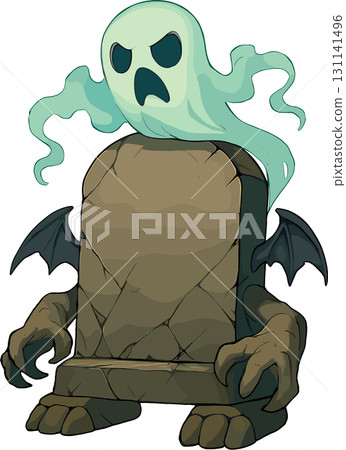墳墓怪物插圖 131141496