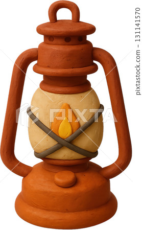 可愛的黏土動畫插畫 可愛的黏土動畫插畫 131141570