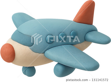 可愛的黏土動畫插畫 可愛的黏土動畫插畫 131141572