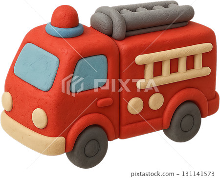 可愛的黏土動畫插畫 可愛的黏土動畫插畫 131141573