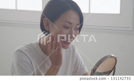 美容皮膚年齡健康形象 131142735