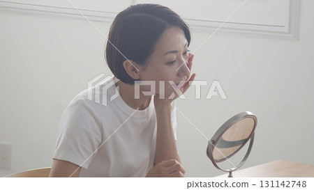 美容皮膚年齡健康形象 131142748