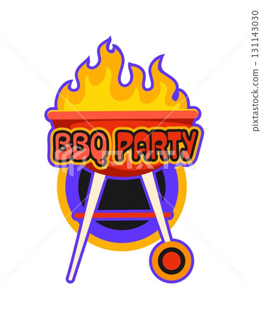 Barbeque meat, grill menu retro Y2K sticker or print. Meat gourmet meal 60s Y2K vector tag, butchery market beef BBQ sticker. Beefsteak barbeque patch with fire in charcoal grill and typography Barbeque meat, grill menu retro Y2K sticker or print. Meat gourmet meal 60s Y2K vector tag, butchery market beef BBQ sticker. Beefsteak barbeque patch with fire in charcoal grill and typography 131143030