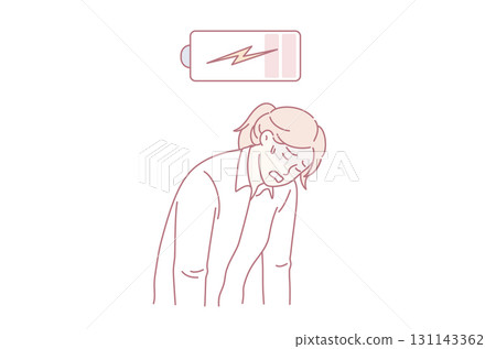 Exhaustion and Low energy concept Exhaustion and Low energy concept 131143362