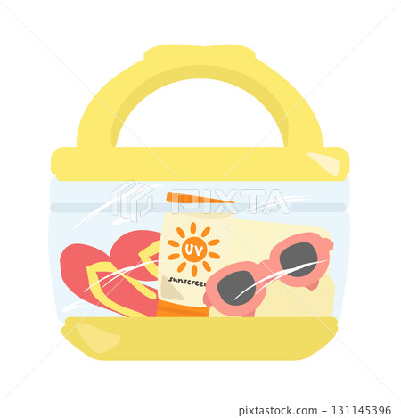 泳池包插圖 泳池包插圖 131145396